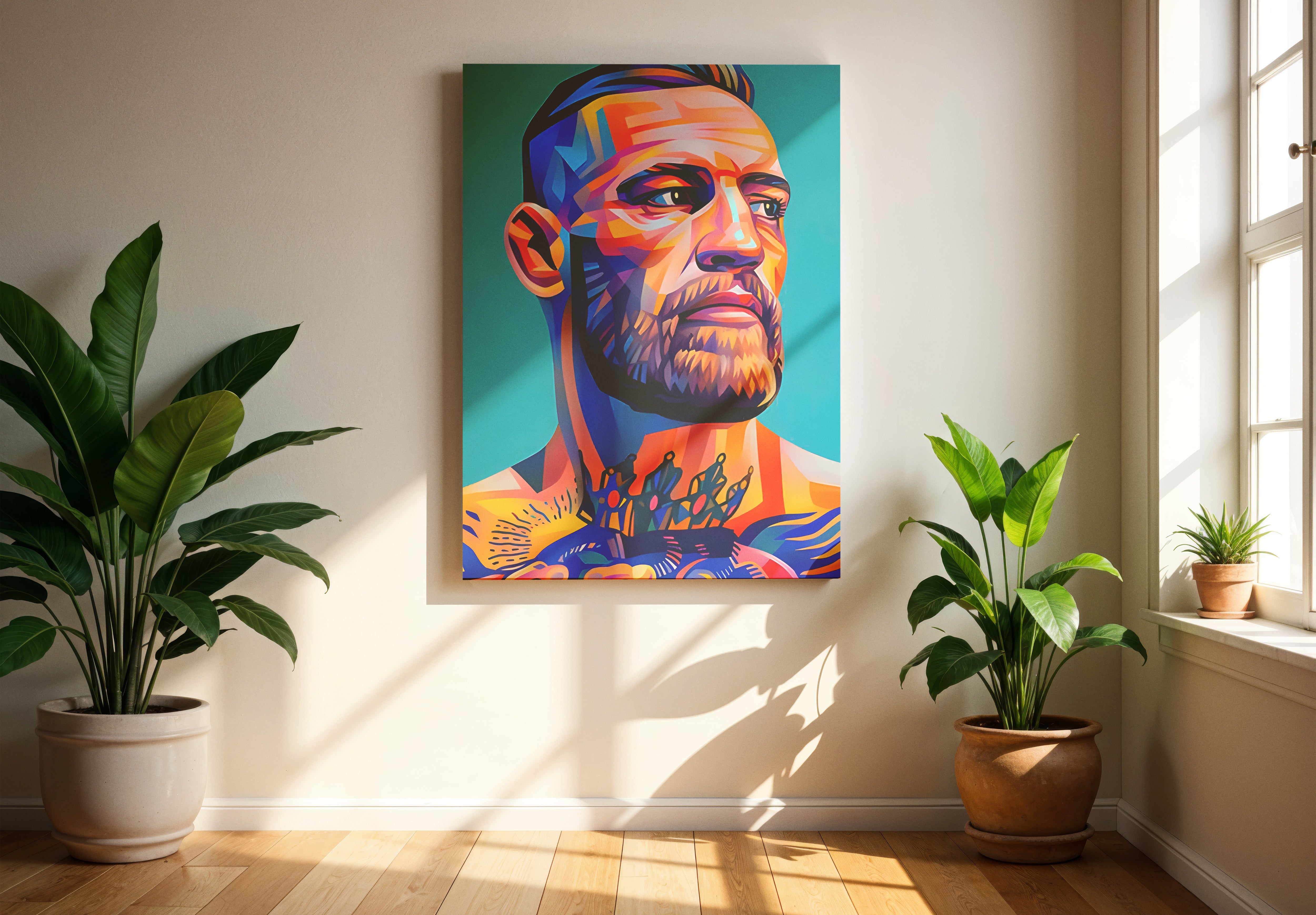 Conor McGregor Art Poster or Canvas Wall Art print artwork decor